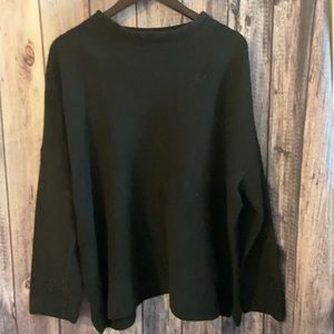 J Jill Black Turtleneck Sweater Size 2X
